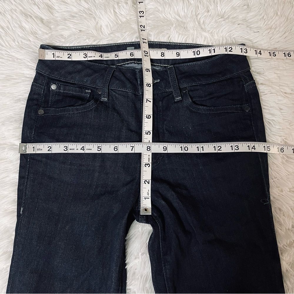 EUC Level 99 Flare Jeans in Rinse 26 2 Dark wash denim - Picture 13 of 16